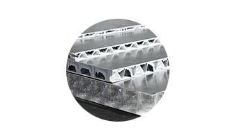 Cutting honeycomb with vertical panel saws and horizontal panel saws